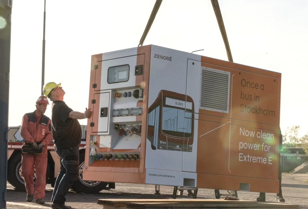 Select and Zenobē use second-life batteries to power construction sites