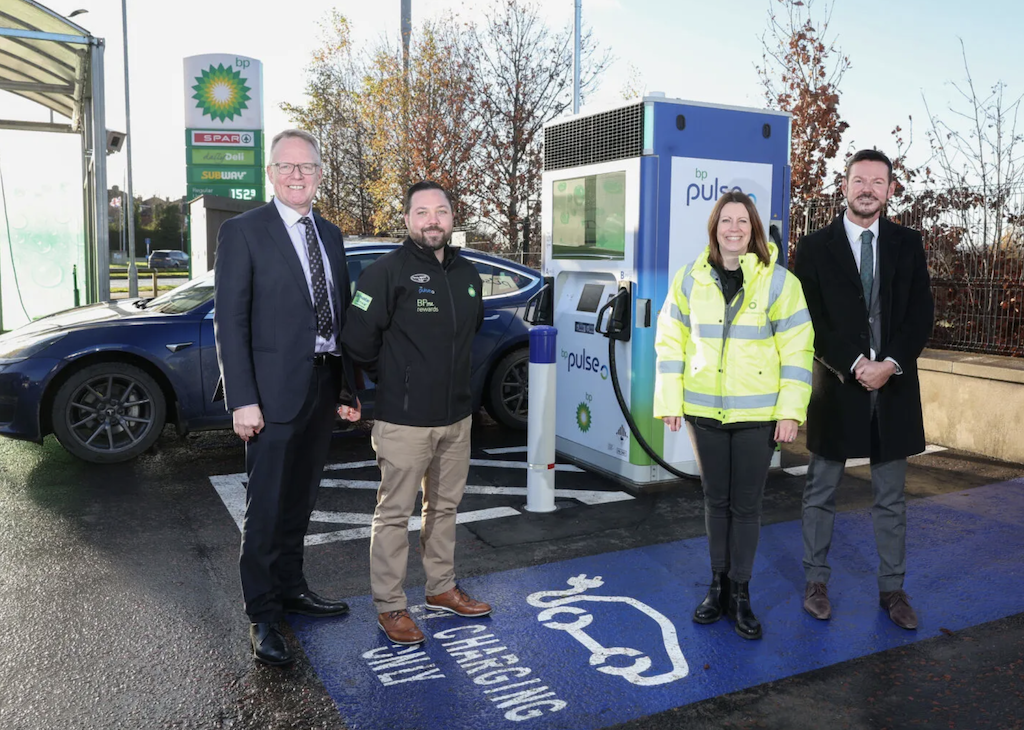 Spar owner and bp pulse roll out ultra-fast EV chargers across Northern Ireland