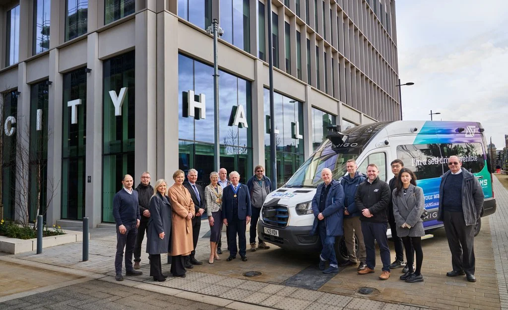 Sunderland takes delivery of its first self-driving passenger shuttle 