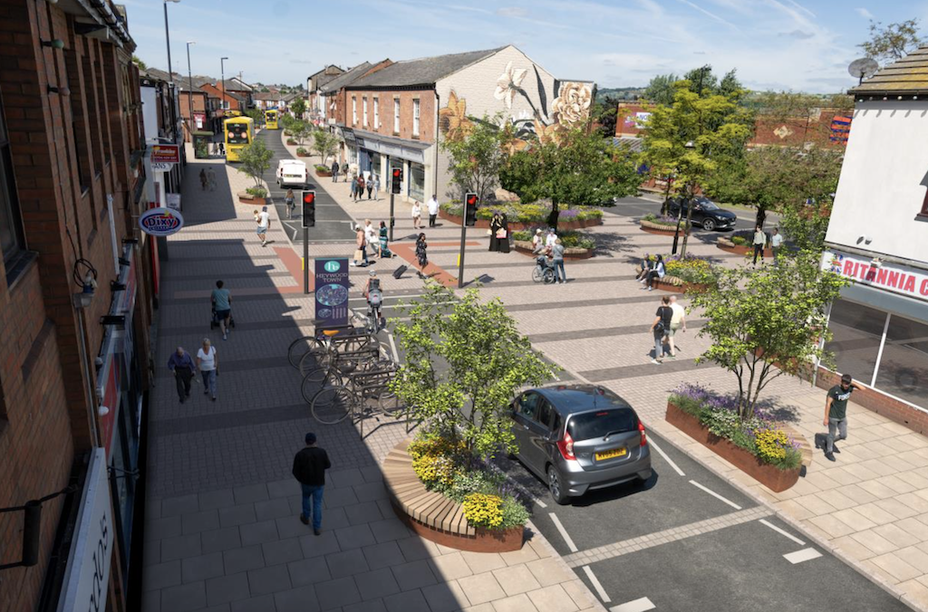 TfGM opens consultation on updated proposals for Heywood town centre