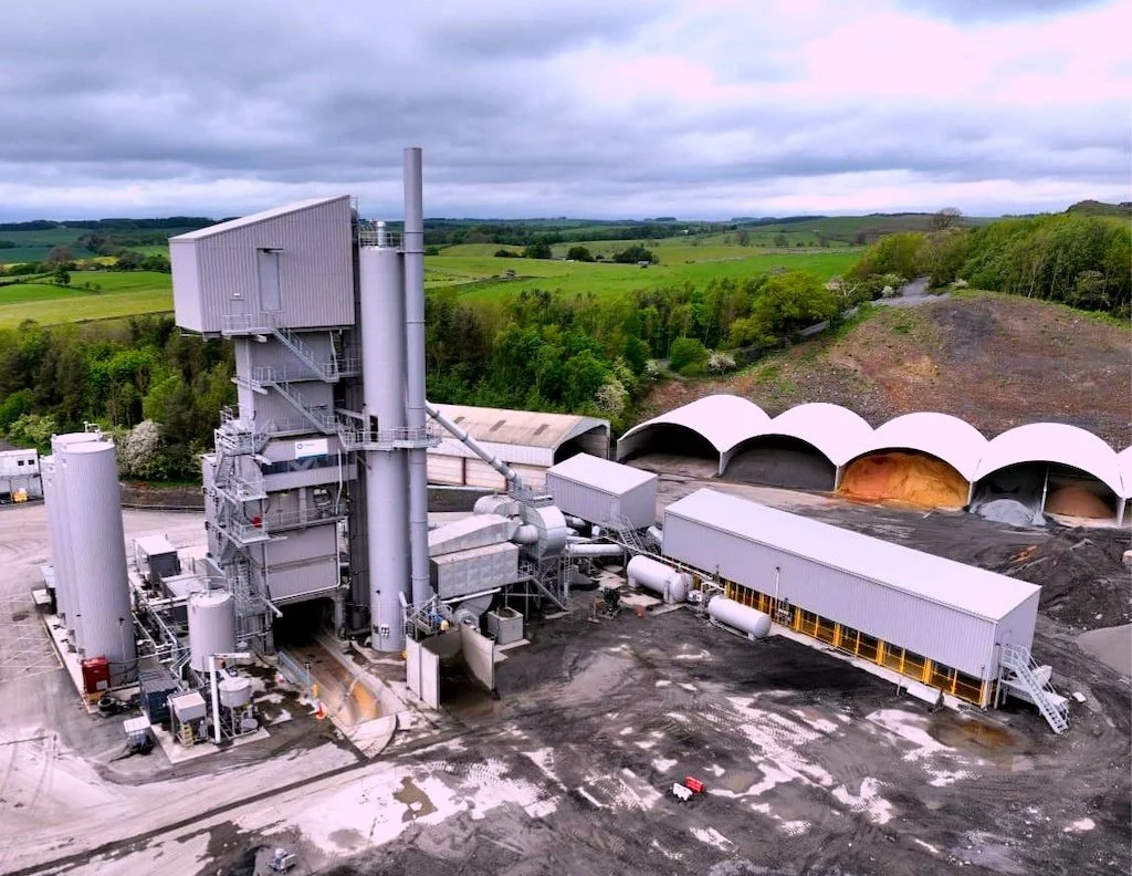 Tarmac opens new low-carbon asphalt plant in Northumberland