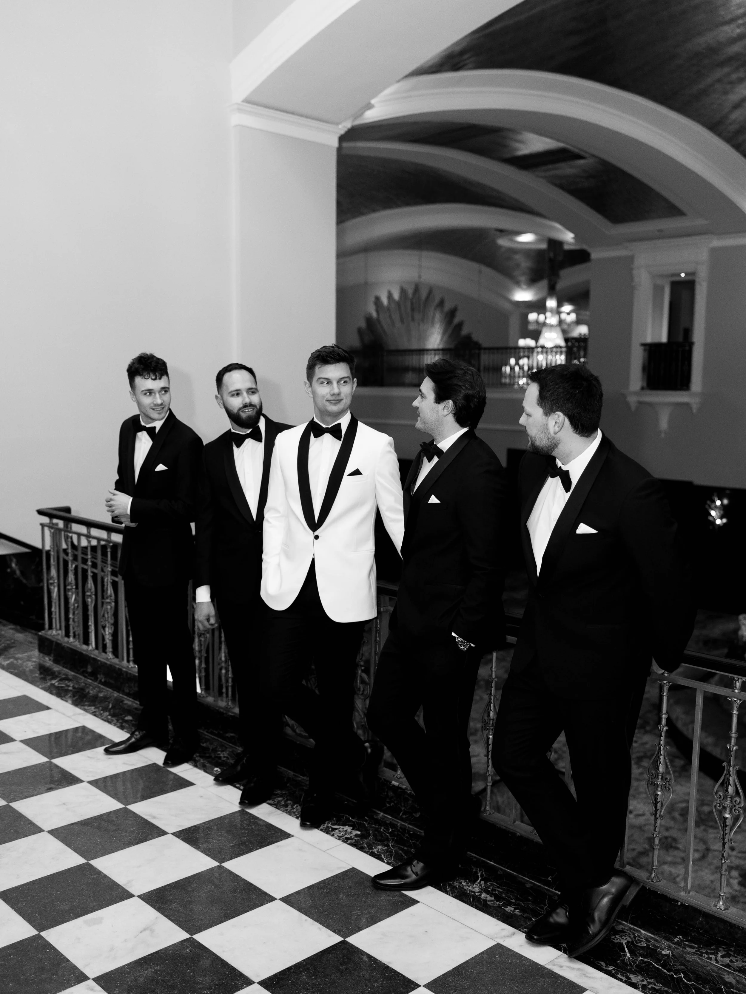 Effortless moments with Jake &amp; his groomsmen in black and white 🖤

📸 photographer for @kaitlyncoleweddings

| Michigan wedding photographer, Chicago wedding photographer, Detroit wedding photographer, Ann Arbor wedding photographer, Grand Rapid