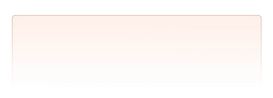 A blank, light beige speech bubble with a reddish-brown outline on a white background.