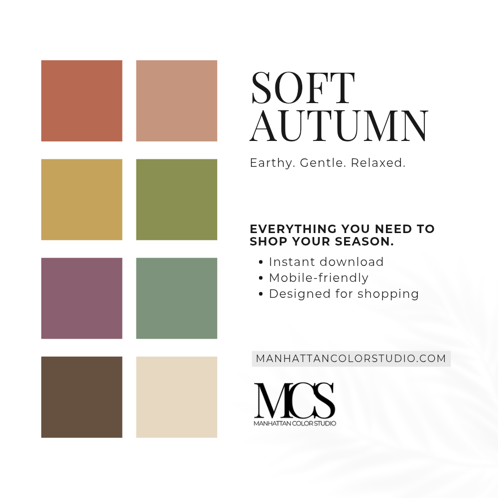 SOFT AUTUMN - Seasonal Palette Guide