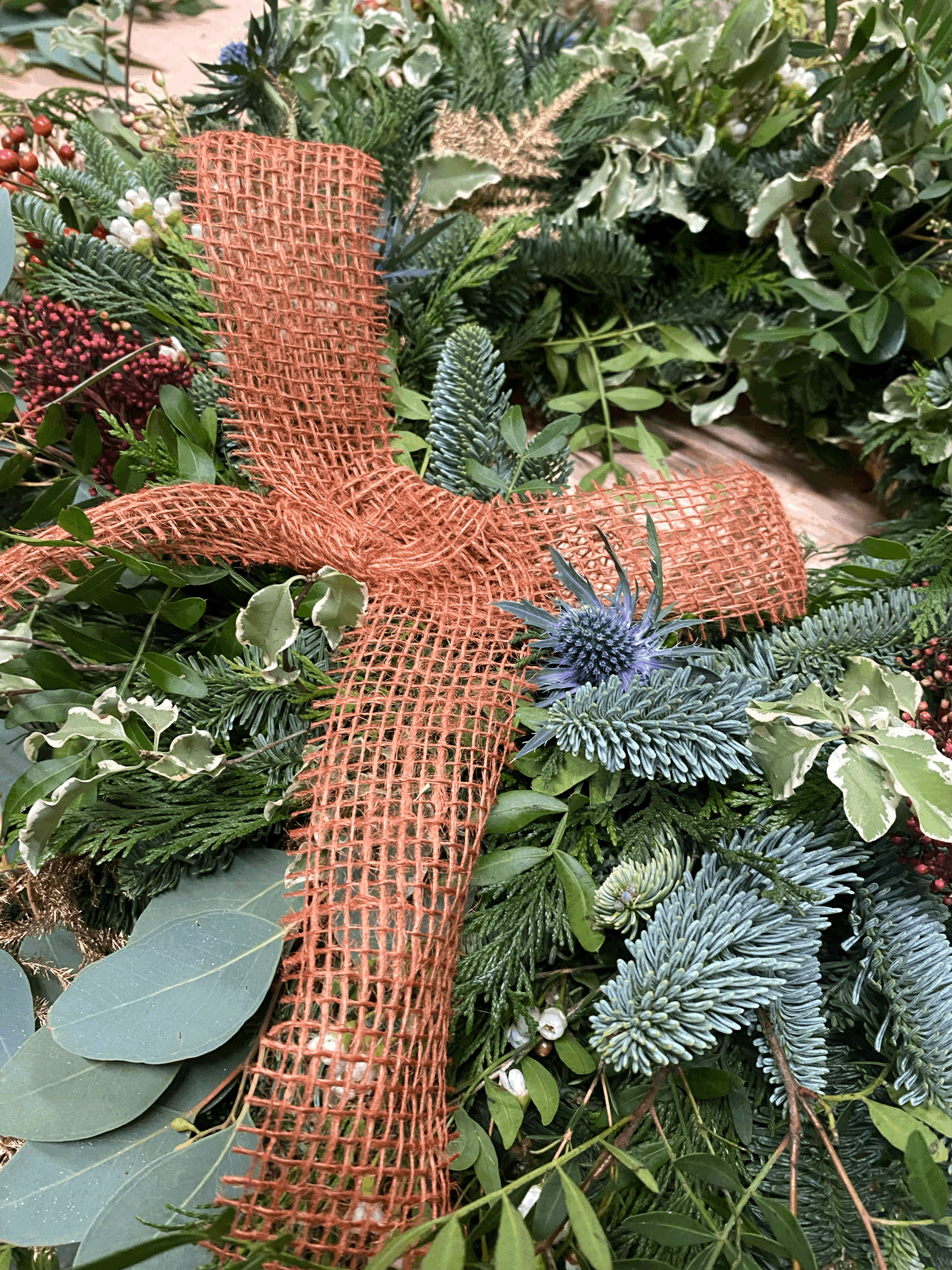 Christmas Wreath Workshop at Llangynywd Village Hall