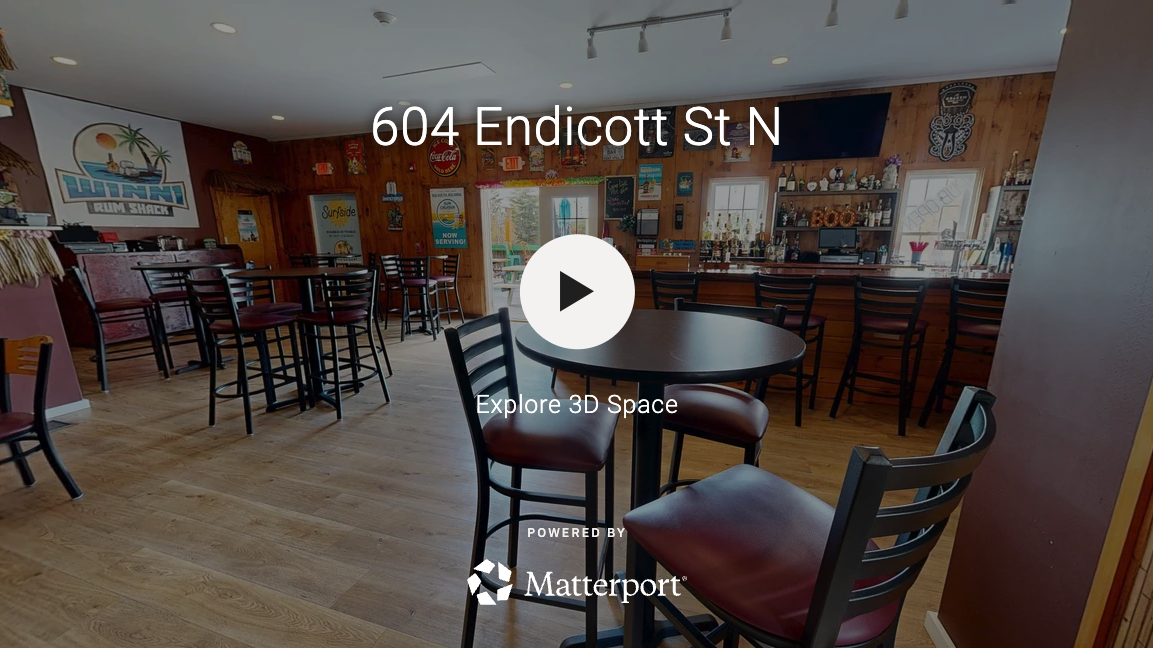 Restaurant and bar interior Matterport