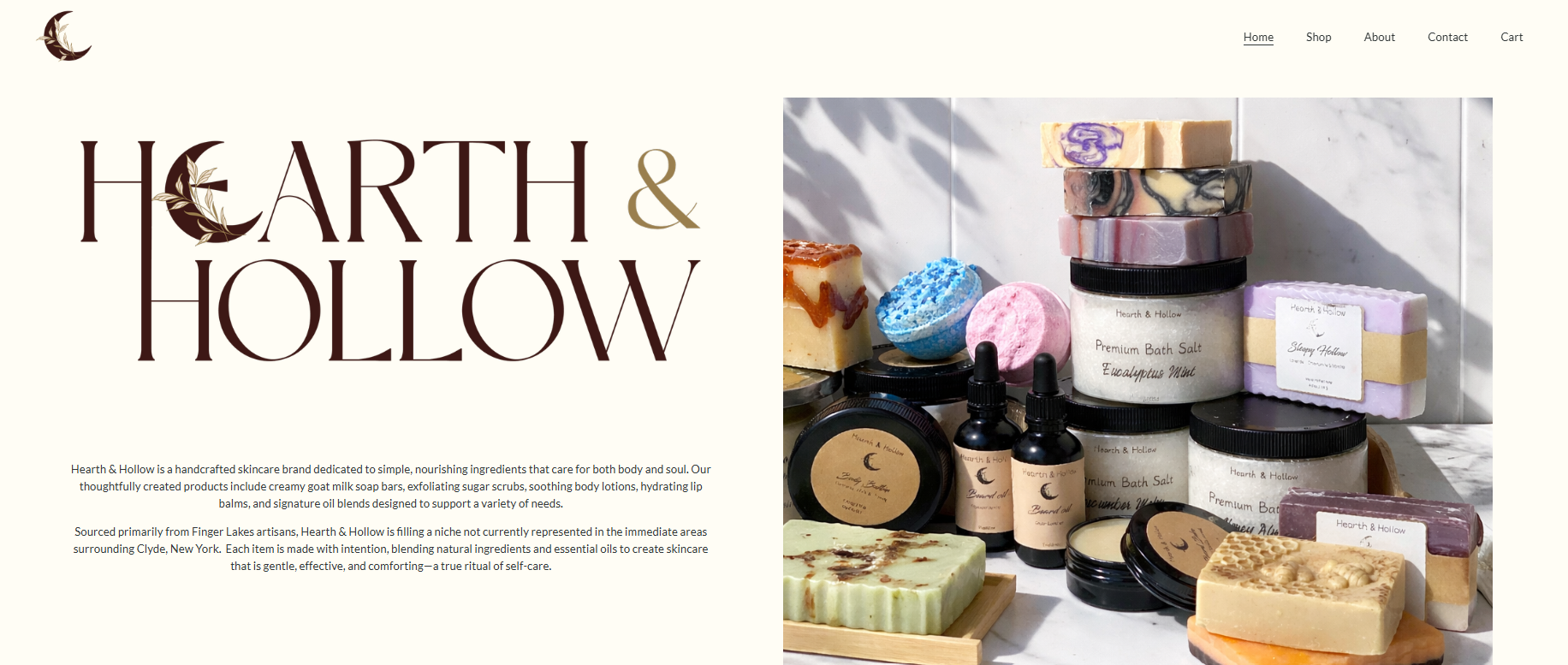 Image from a skincare and soap company website