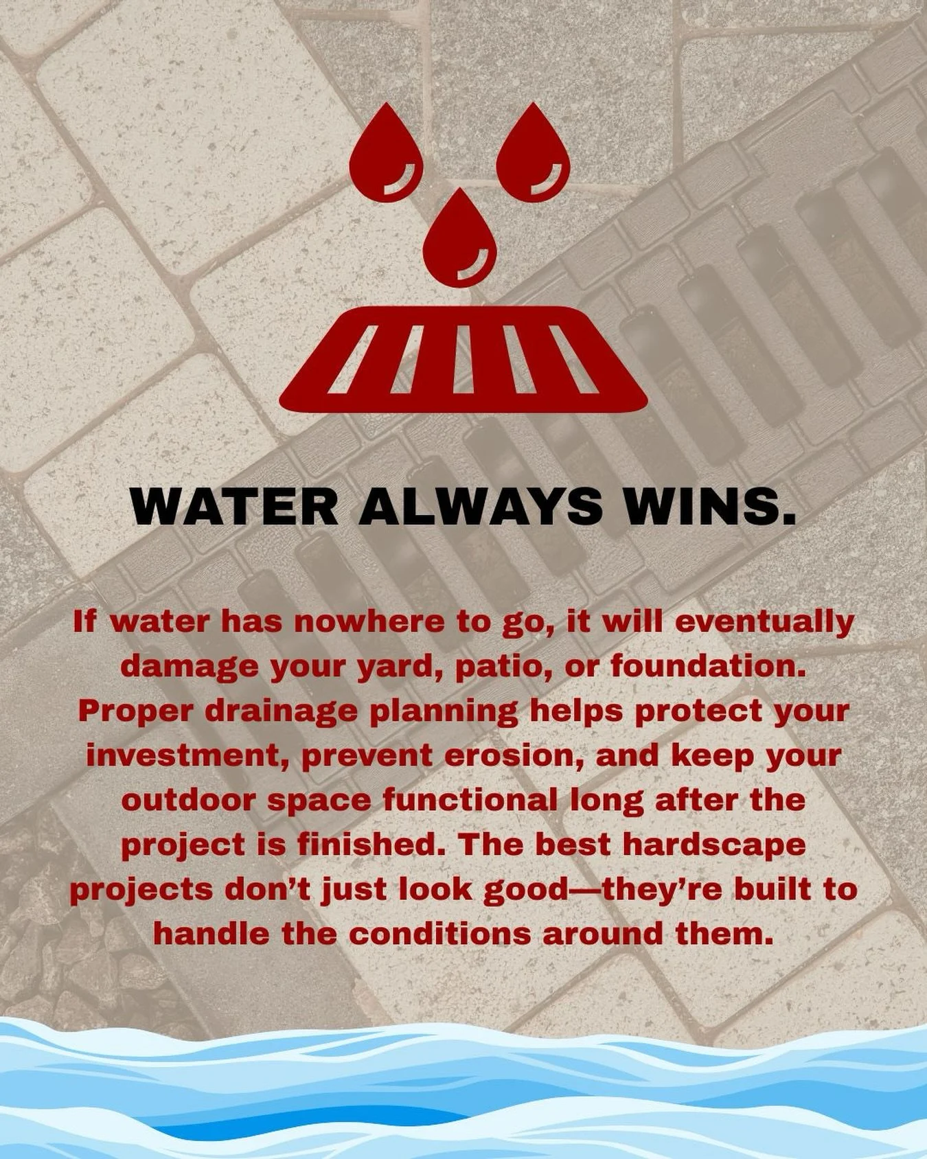 One of the most overlooked parts of an outdoor project is also one of the most important.
Drainage may not be the flashy part of a backyard transformation, but it&rsquo;s what helps everything perform the way it should over time.