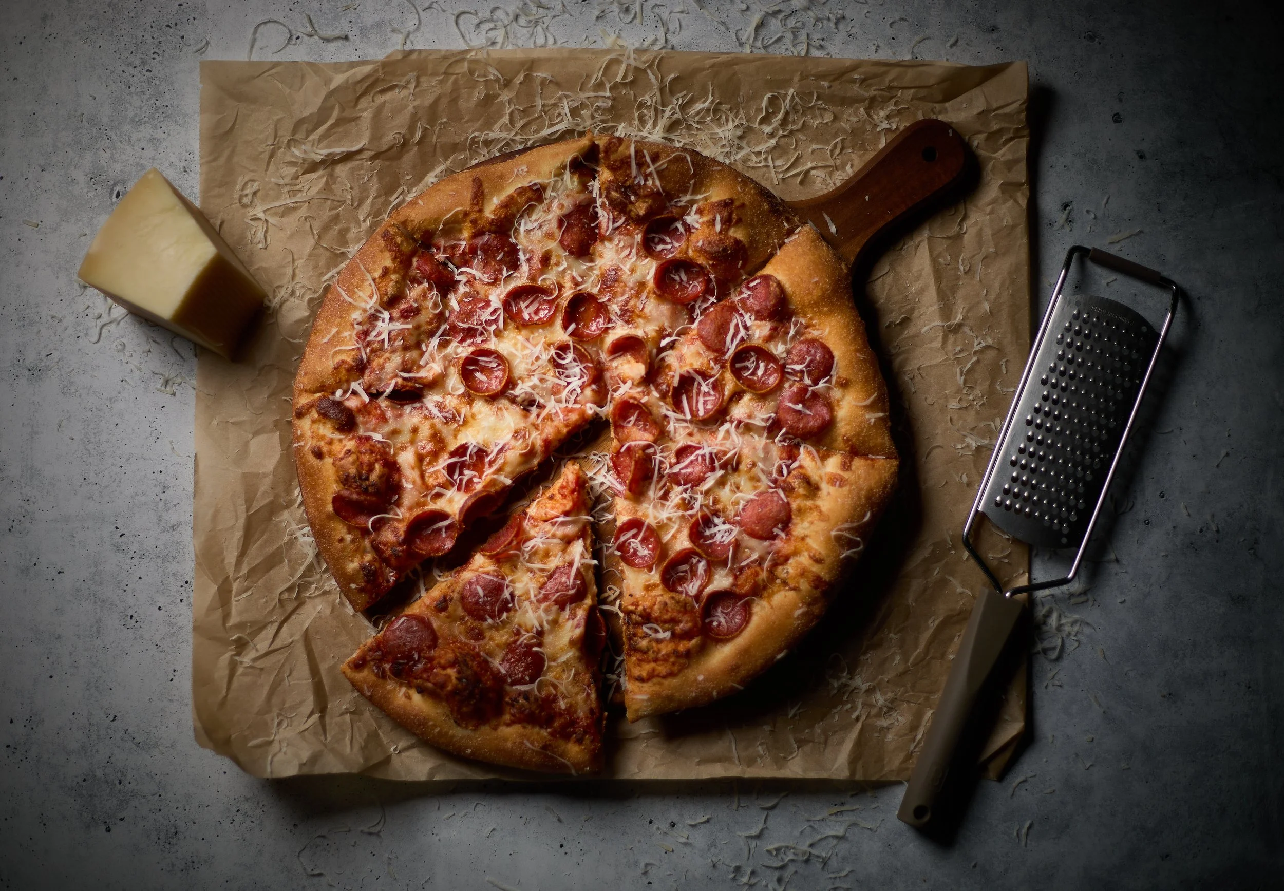 Rustic Cheese Pizza