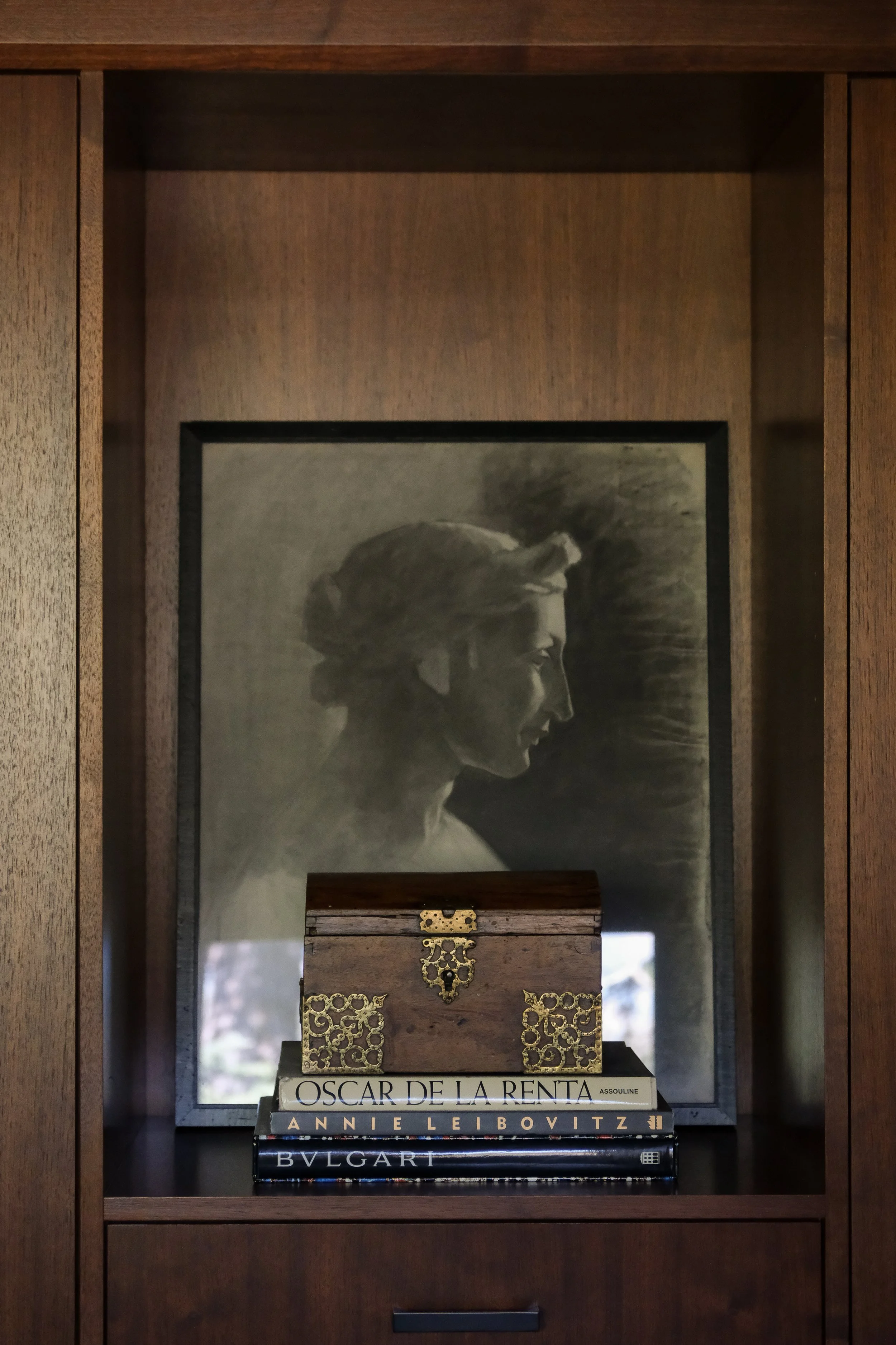 Decorative objects at Lee Stanton Montecito home