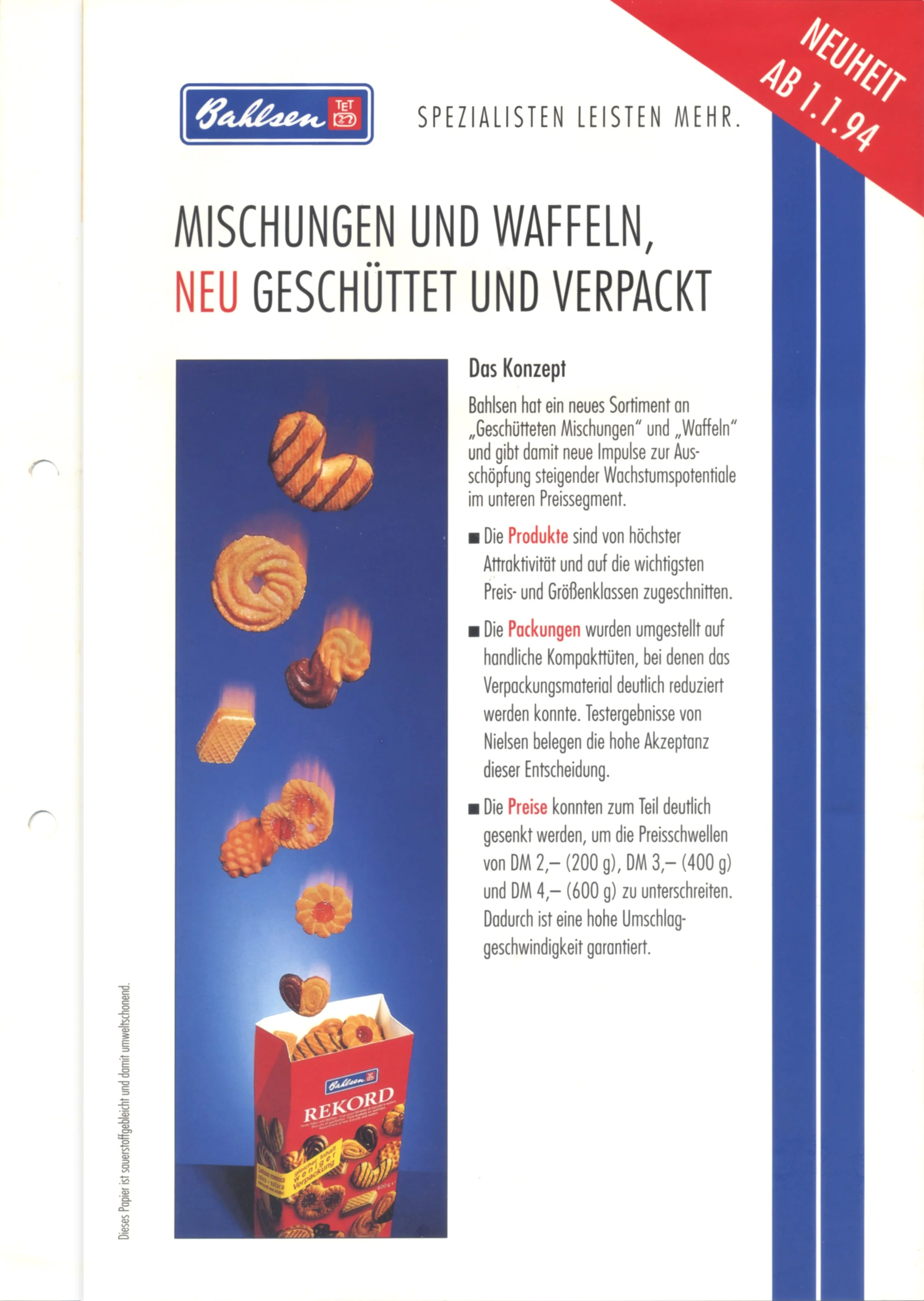 Bahlsen Market Promo (Design & Photoshoot)