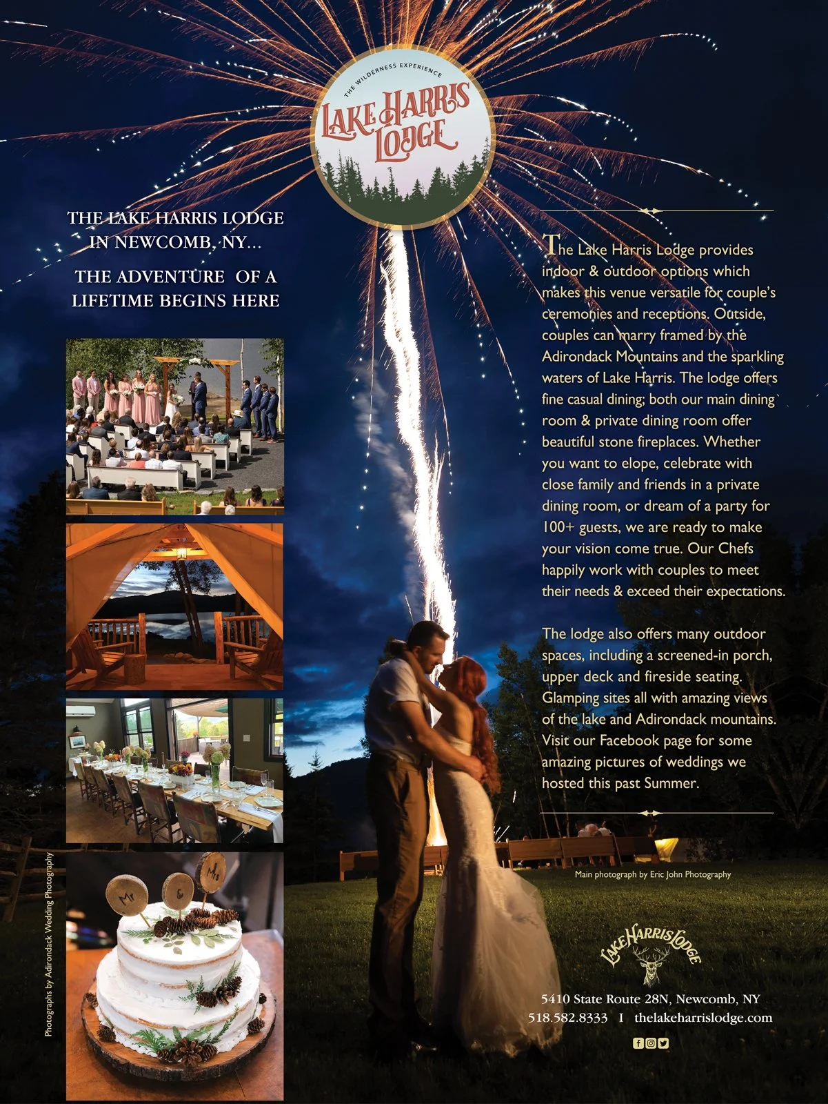 Lake Harris Lodge Full Page Ad
