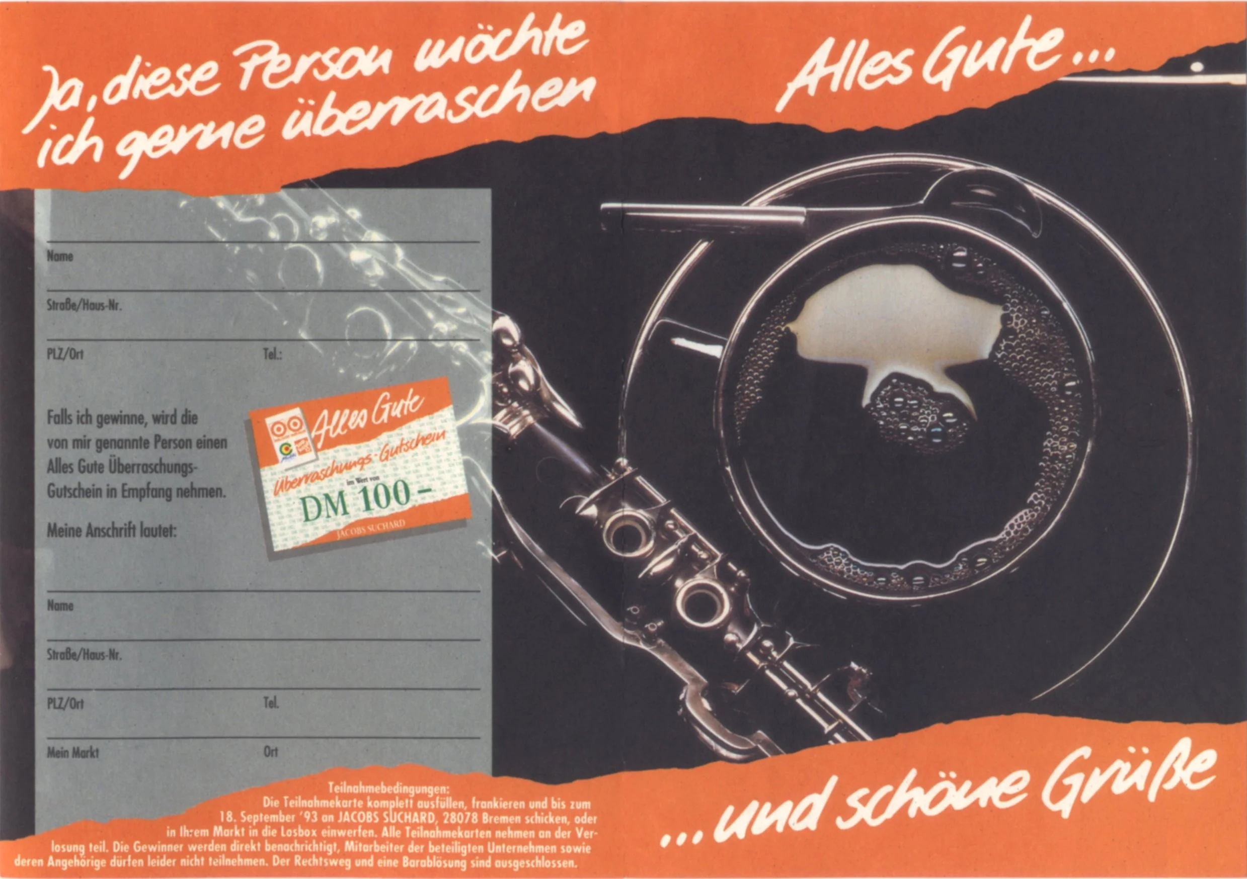 Jacobs Coffee Mailer