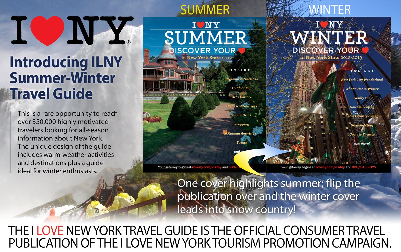 ILNY Summer-Winter Guide Mailer - Design and Photography
