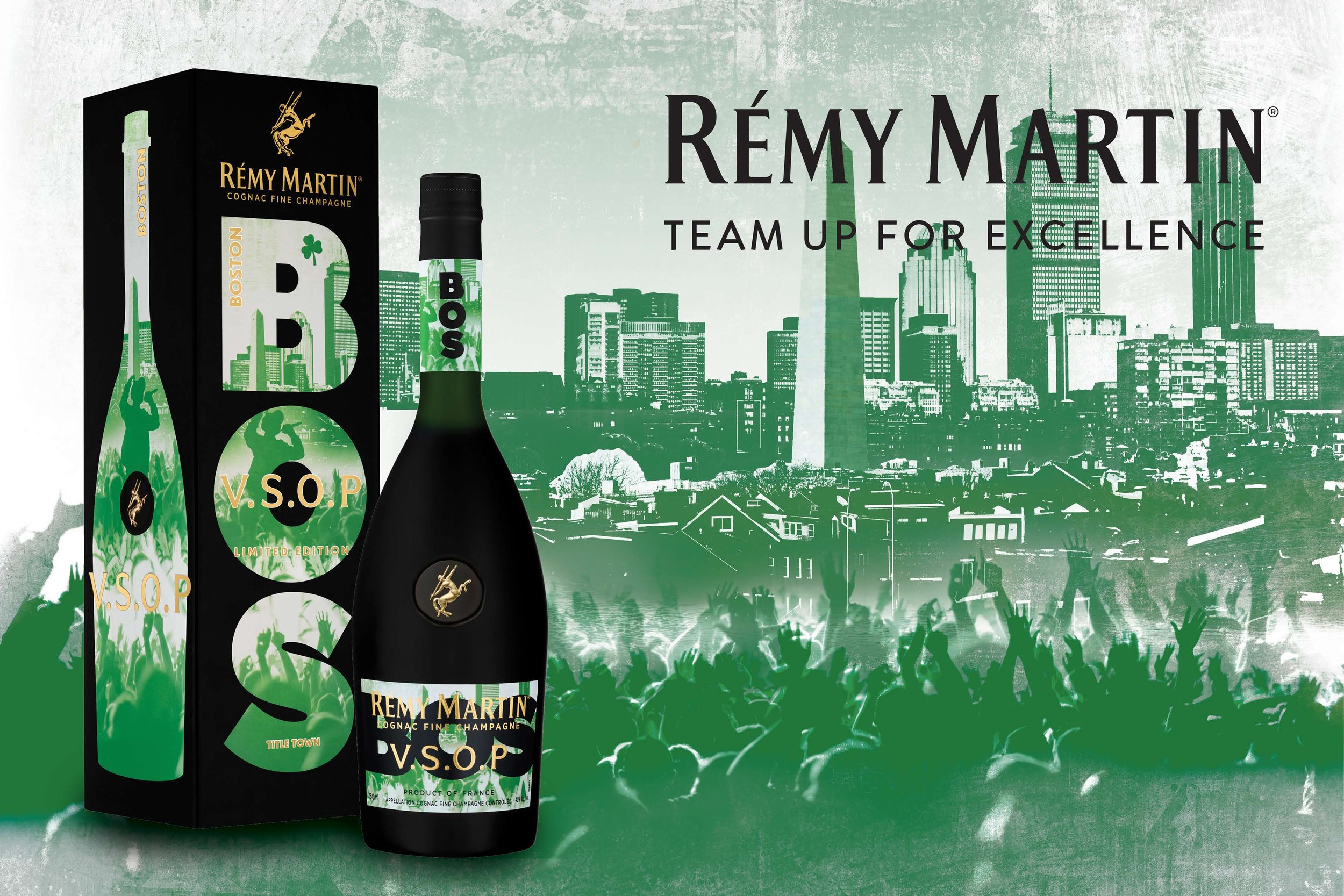 Remy Martin VSOP product with the exclusive packaging for their "This is my City" Campaign