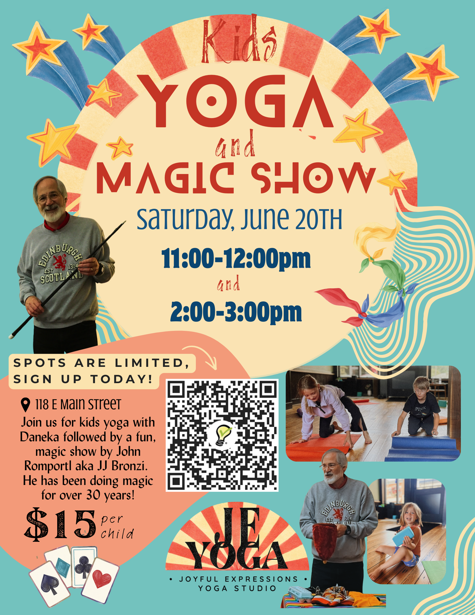 Kids Yoga & Magic Show