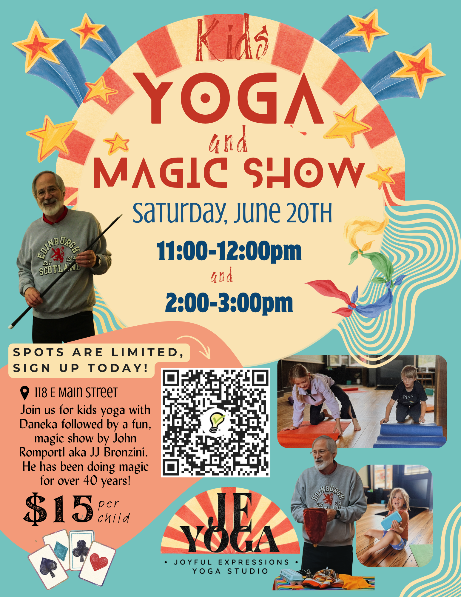 Kids Yoga & Magic Show