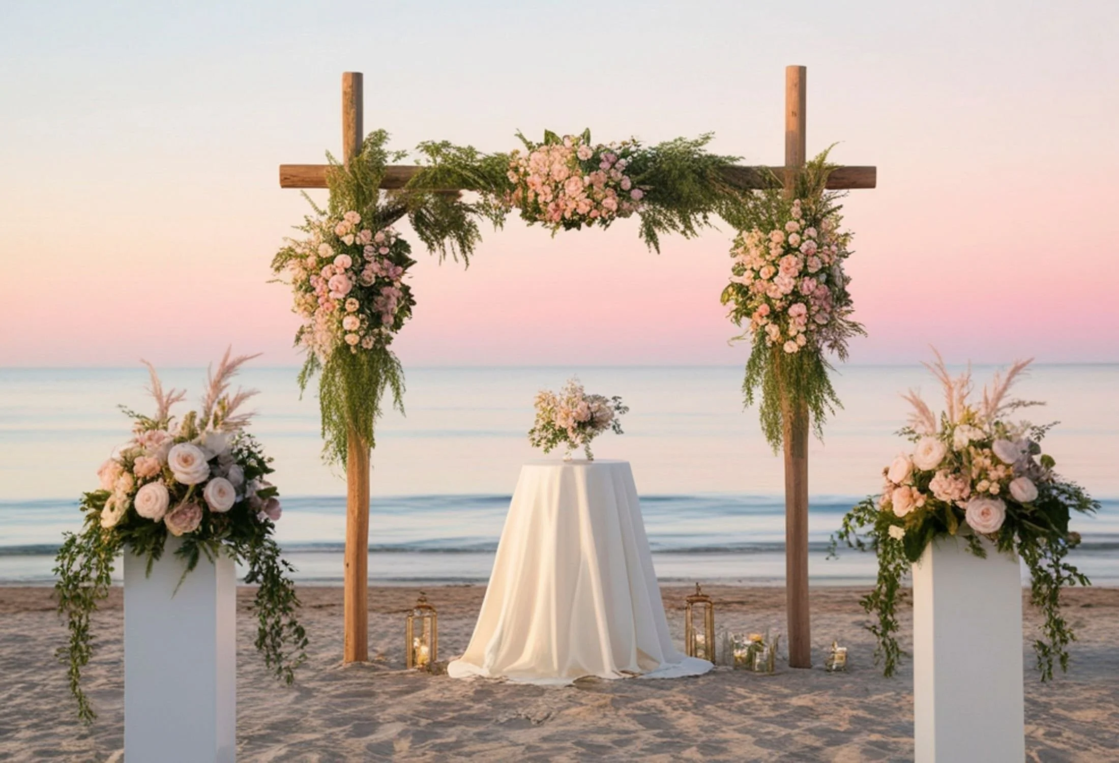 Luxury restroom trailer set up at an outdoor wedding near Owensboro Kentucky serving Evansville Indiana and surrounding areas