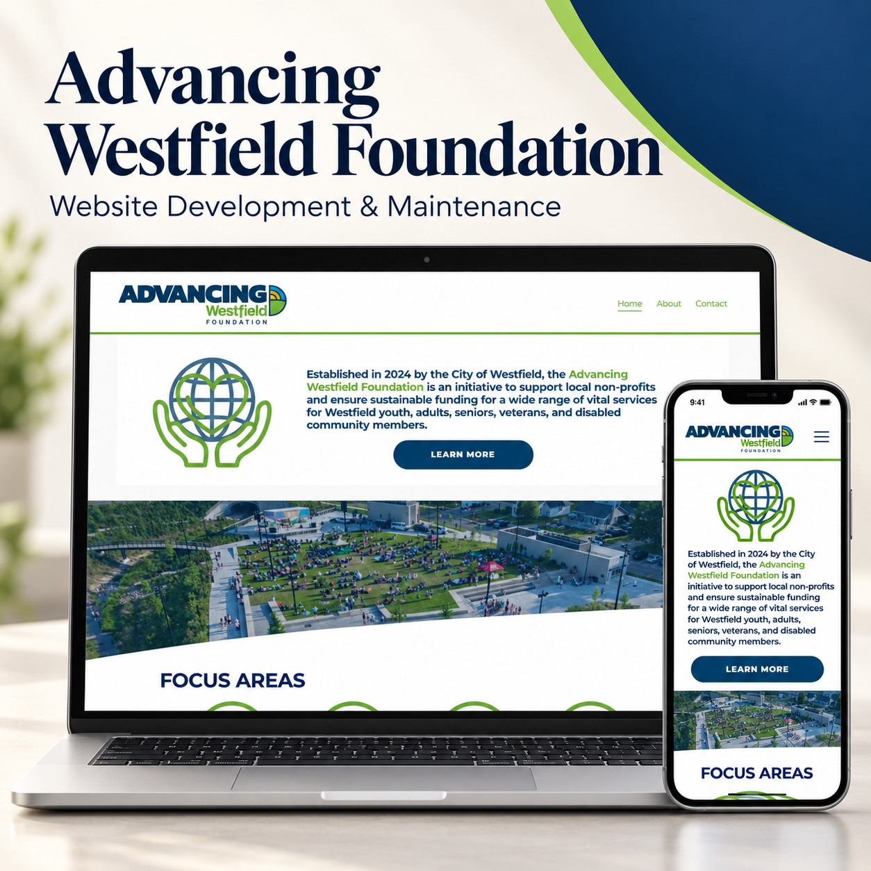 WITHIN developed Advancing Westfield Foundation’s website and provides ongoing maintenance, helping the organization share its mission and connect with the community it serves.