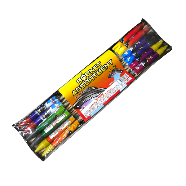 ROCKET ASSORTMENT. 4 OZ.