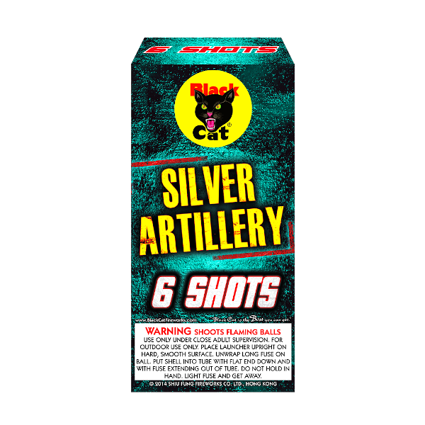 SILVER ARTILLERY 6 SHOTS
