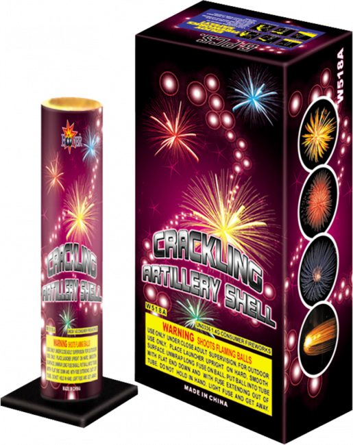 6-Shot Crackling Artillery Shell