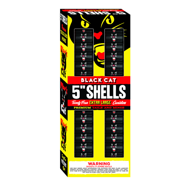 BLACK CAT 5 SHELLS