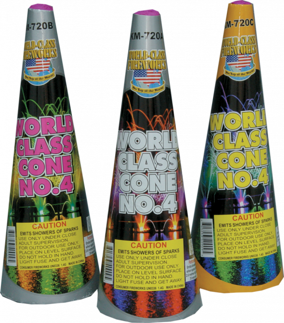 #4 ASSORTED CONE