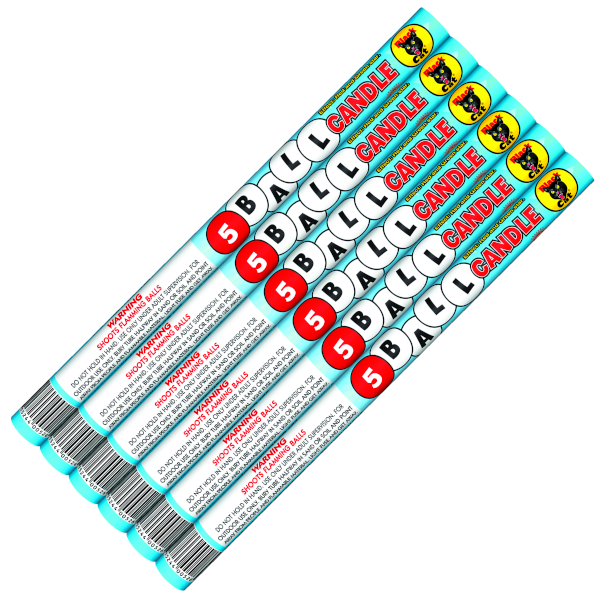 5 BALL ROMAN CANDLE