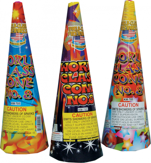 #8 ASSORTED CONE