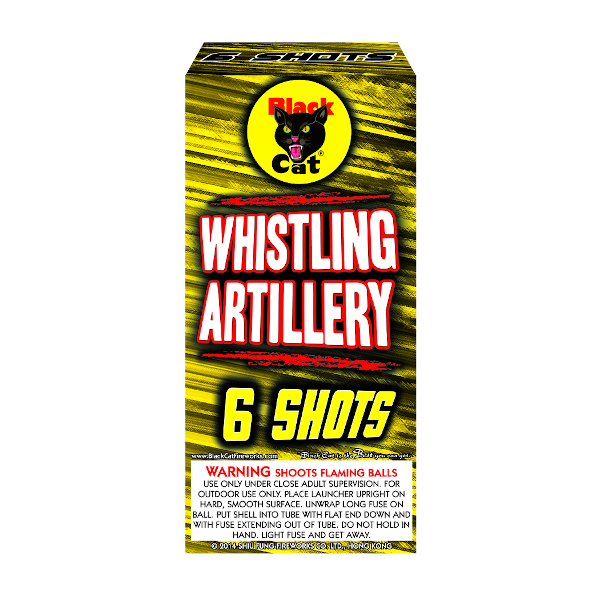 WHISTLING ARTILLERY 6 SHOTS