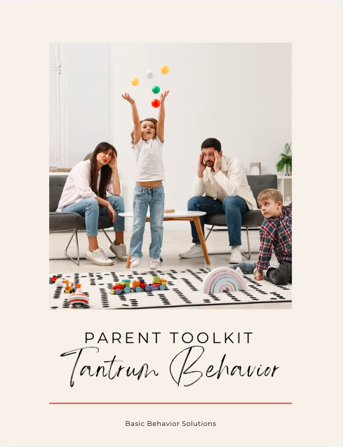 Tantrum Behavior Toolkit