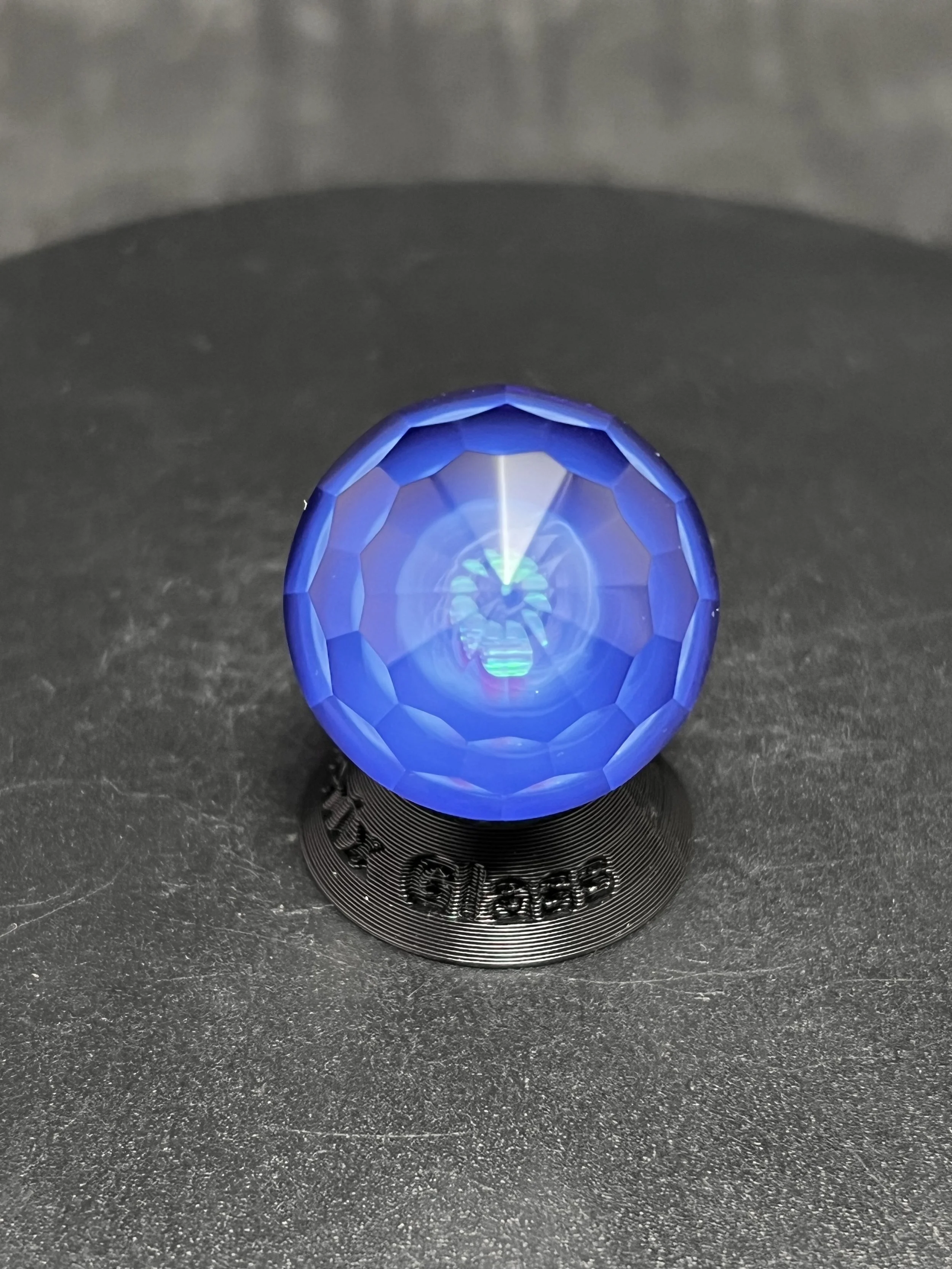 25mm terp slurper cap banger pearl glass empire blue purple marble cap facets opal
