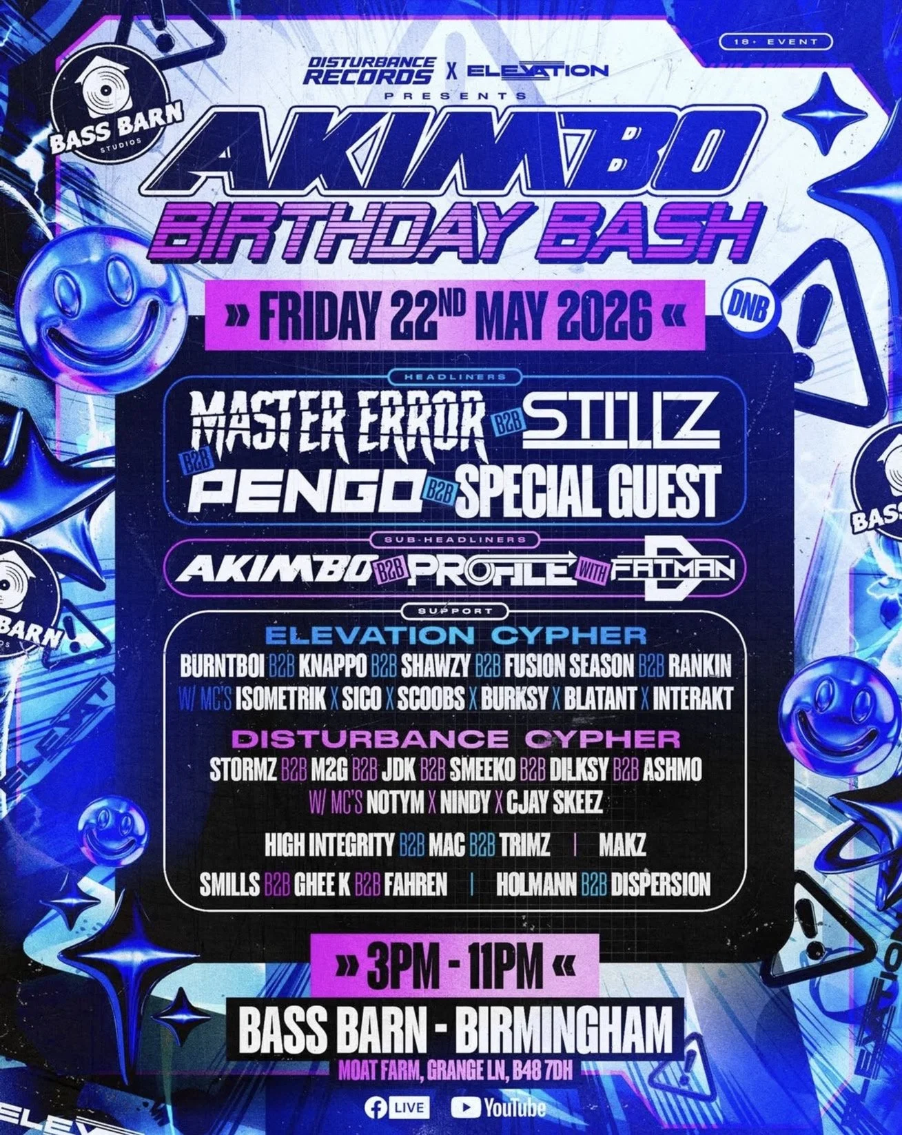 AKIMBO BIRTHDAY BASH