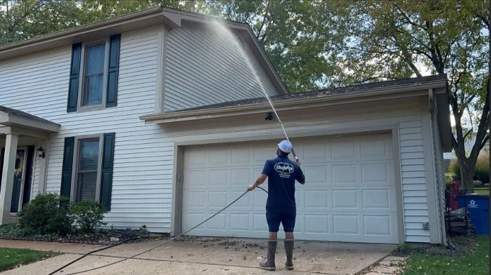 Home Exterior Restoration Wash