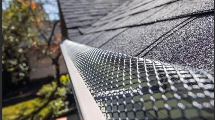 Roof Debris Removal & Gutter Guard Installation