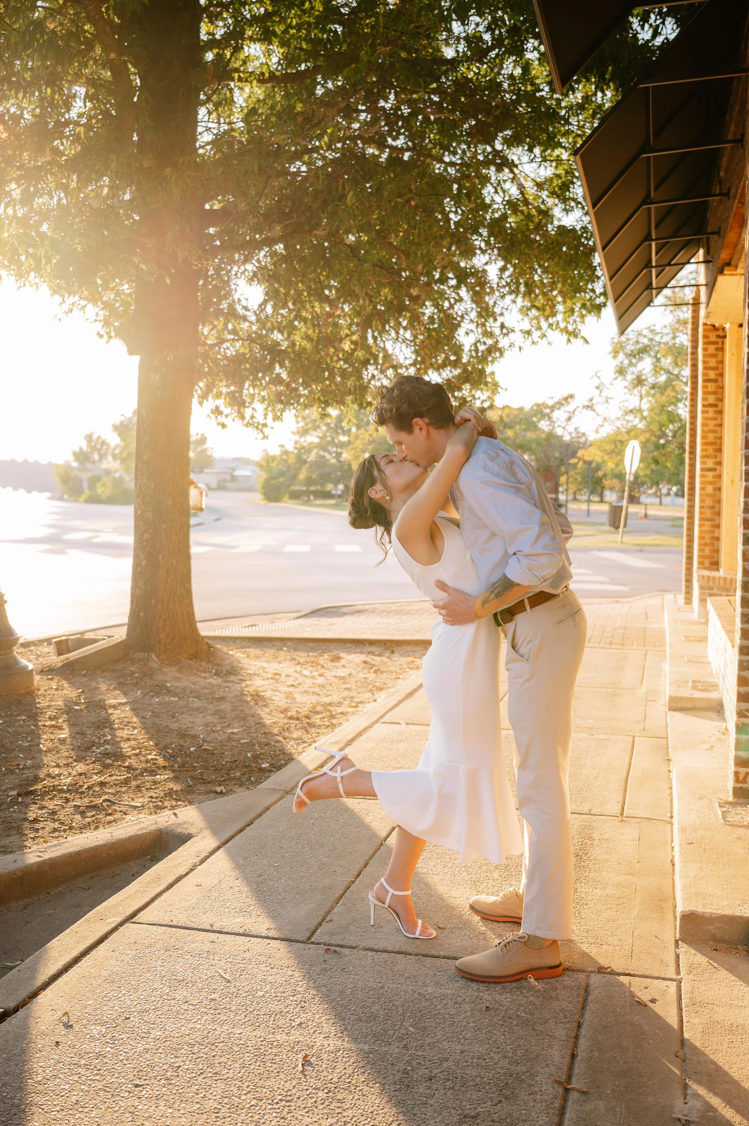 Engagement session a knoxville studio captured by a maryville photographer in East Tennessee