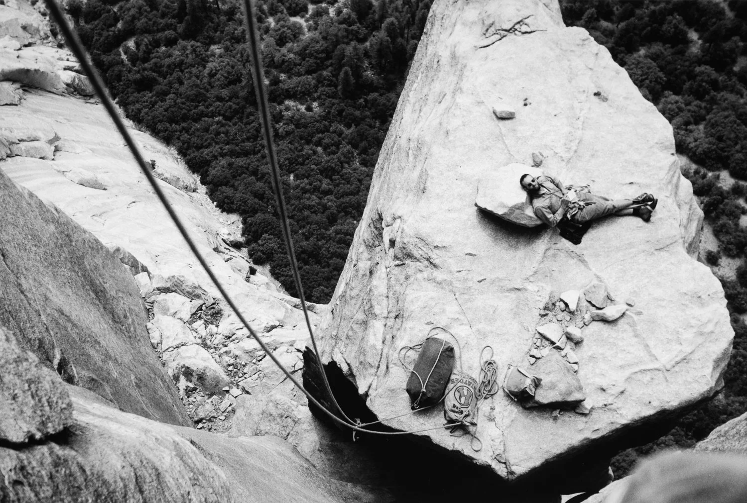 ON EL CAP SPIRE | 1961