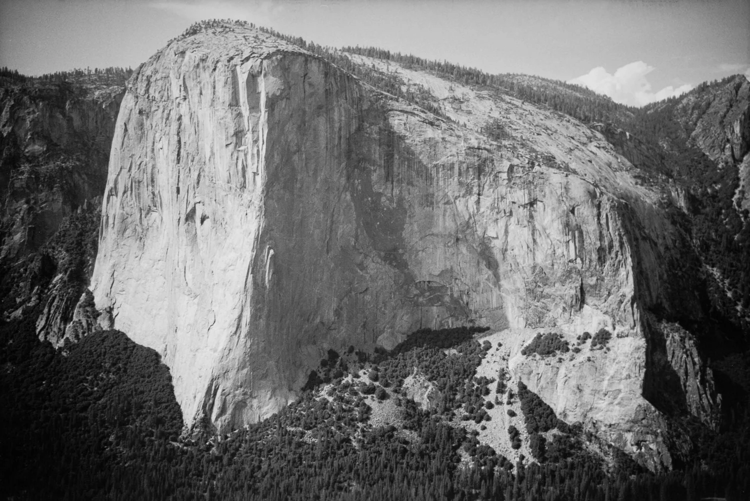 EL CAPITAN WITH LITTLE CLOUD | 1965