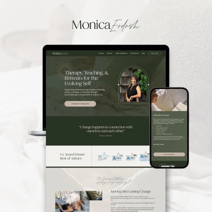 Therapist Website Redesign