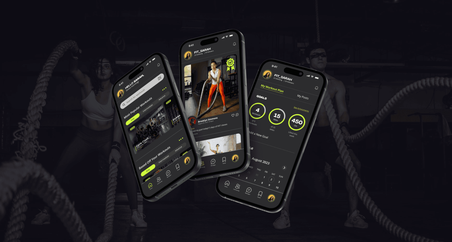 Fitness Brand - App Design
