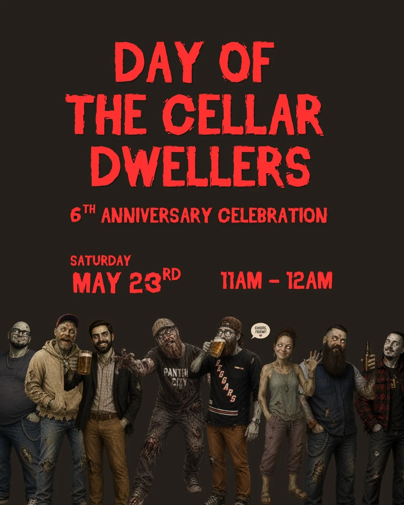 It&rsquo;s been another whirlwind year with major ups (NEW PIZZA KITCHEN) &amp; terrible lows but we continue to chug along! With that, it&rsquo;s time to bring the good people of Panther City together to raise a pint and celebrate each other. We&rsq