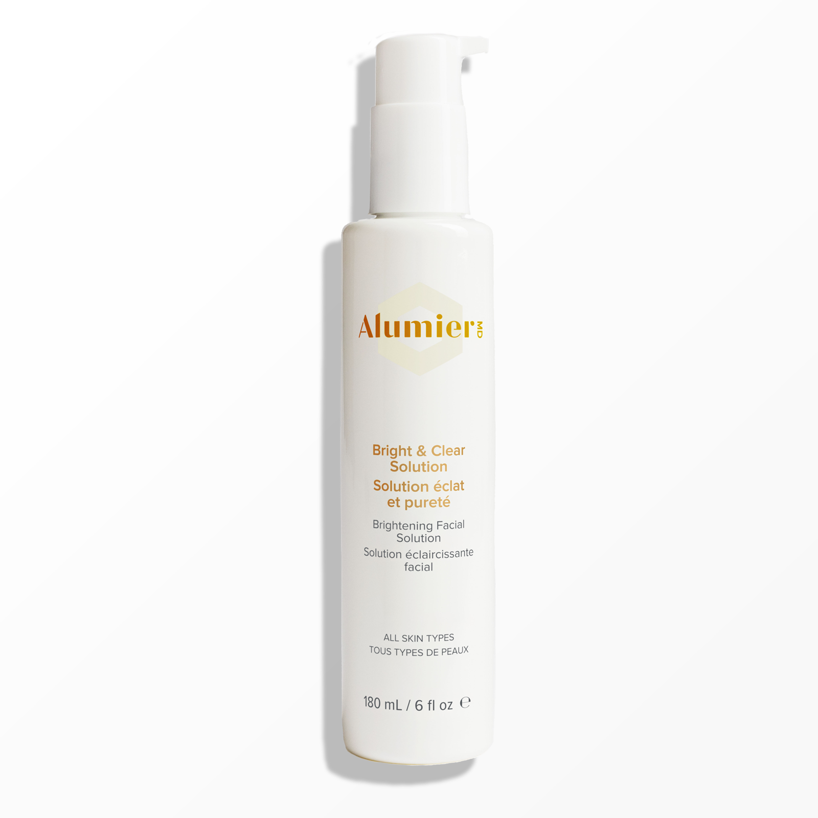 Bright & Clear Solution smooths and revitalizes your complexion, providing natural balance and cell renewal. Infused with Lactic Acid, Salicylic Acid, and one of the richest sources of Vitamin C, this hard-working hybrid formula encourages cell turno