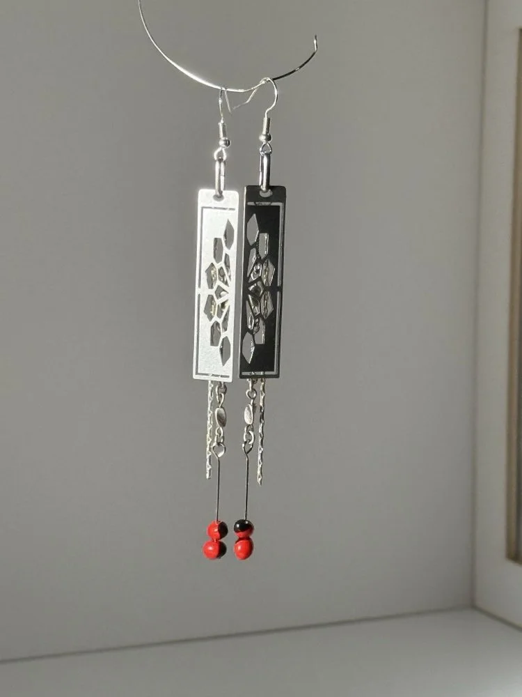 Rosette Earrings (Test Copy)