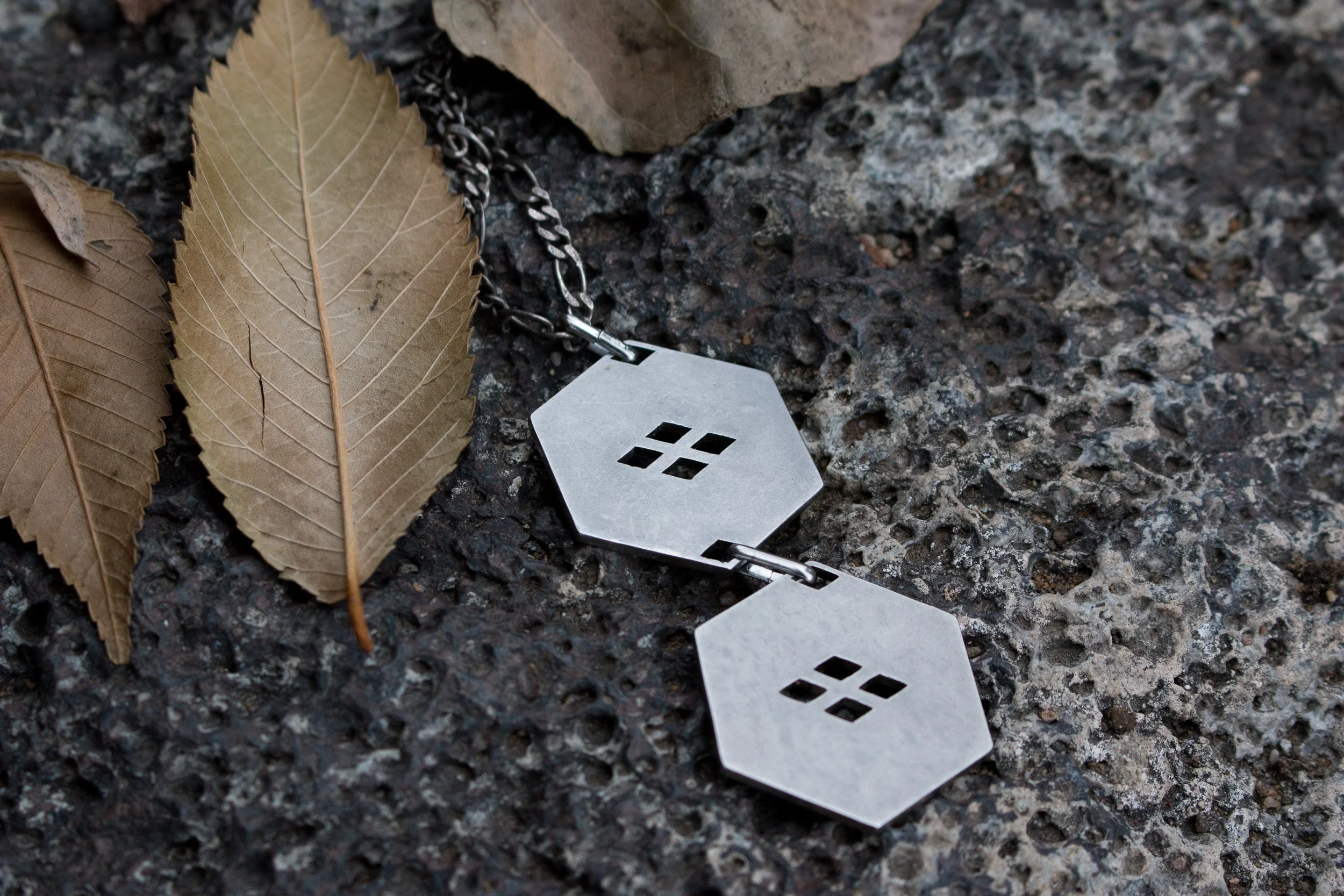 Double-Hex Pendant