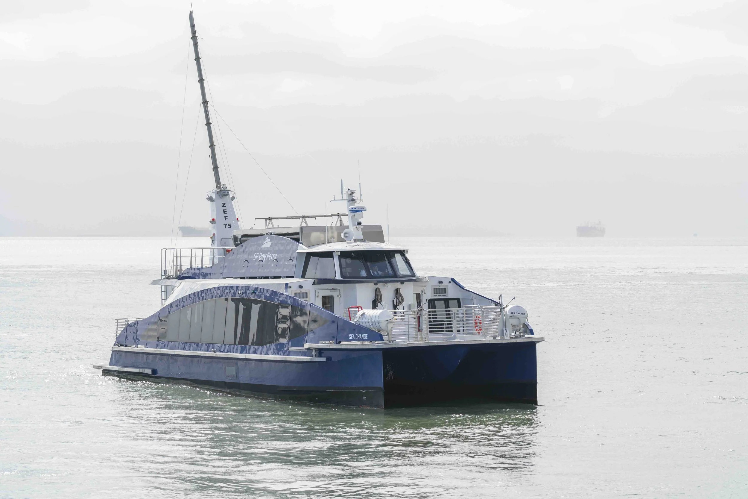 Sea Change hydrogen ferry, first USCG-certified hydrogen vessel in the US