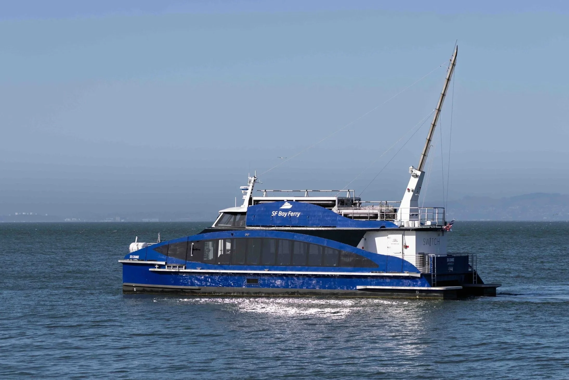 Sea Change Switch Maritime first hydrogen fuel cell vessel