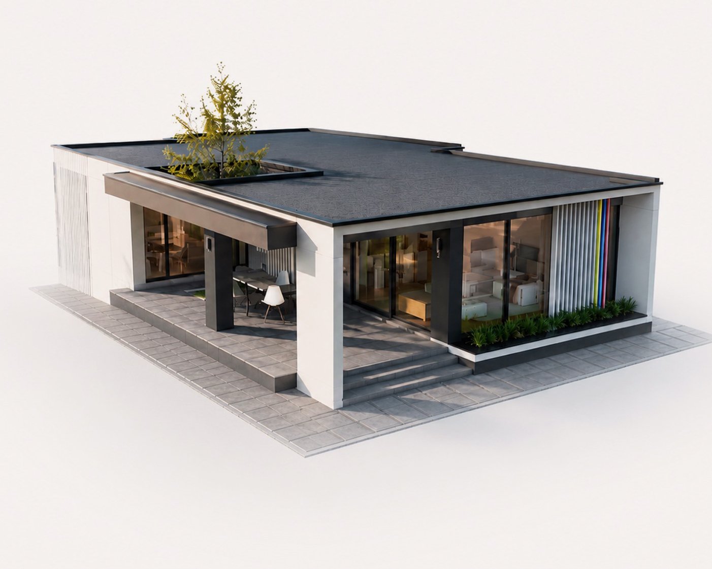House B