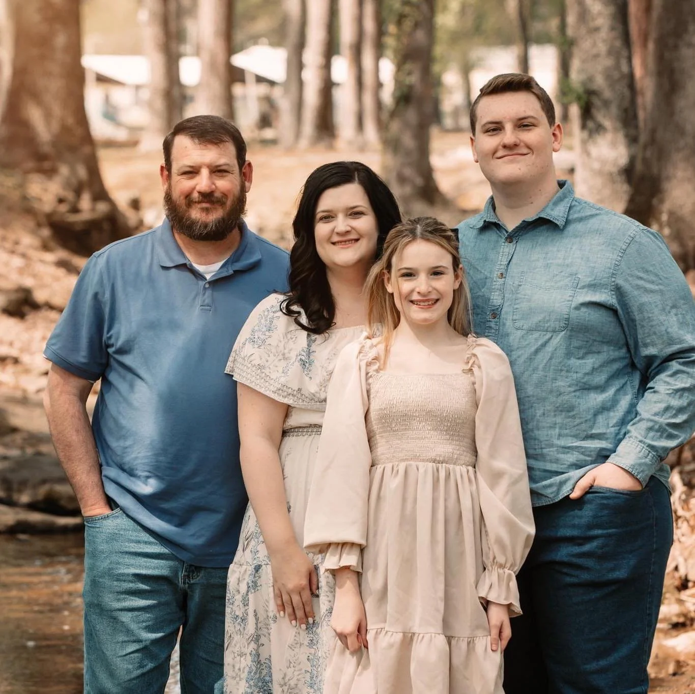 Diamond Fence Co. Owner Adam Stephens and Family