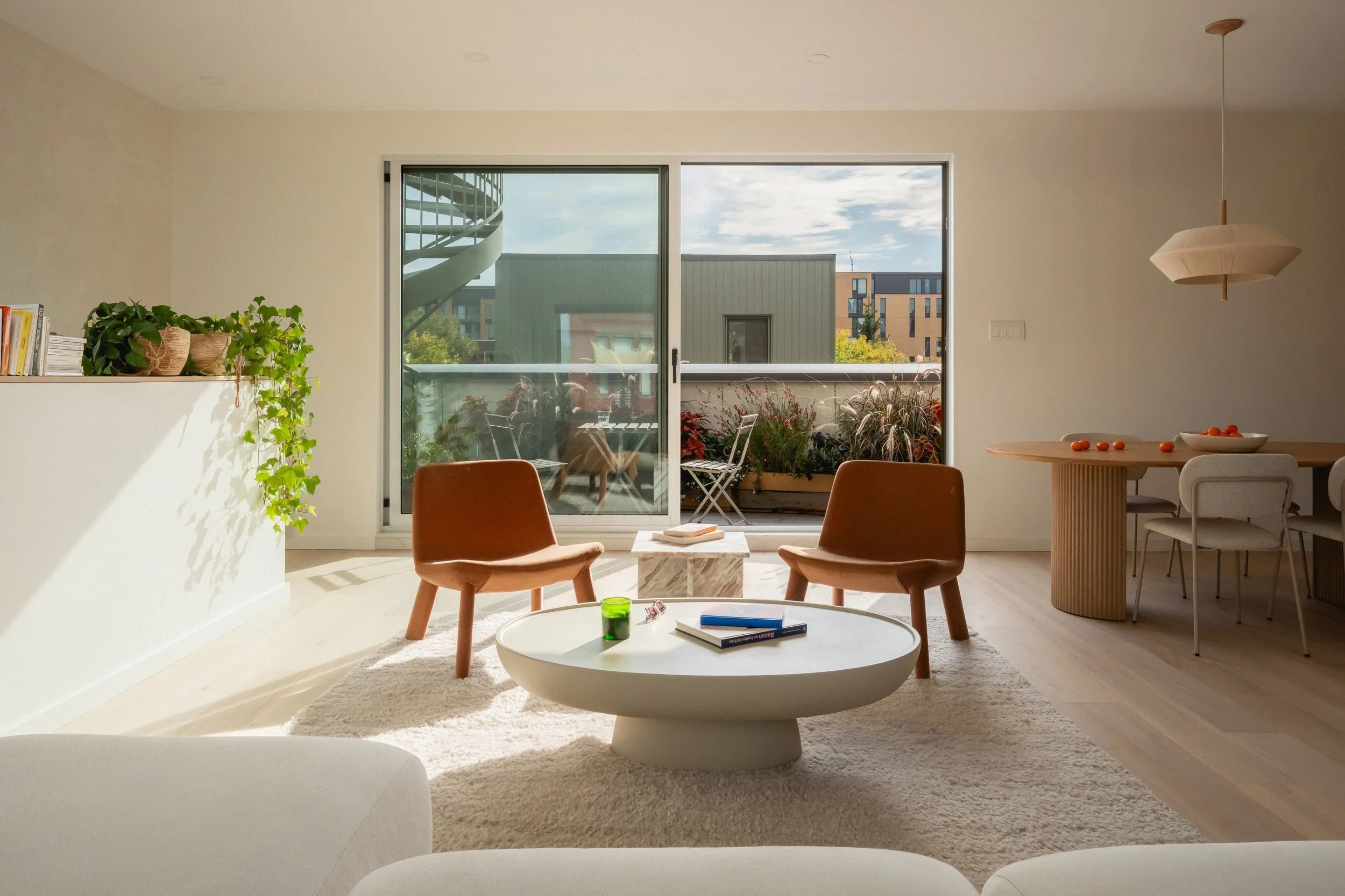 Living and patio